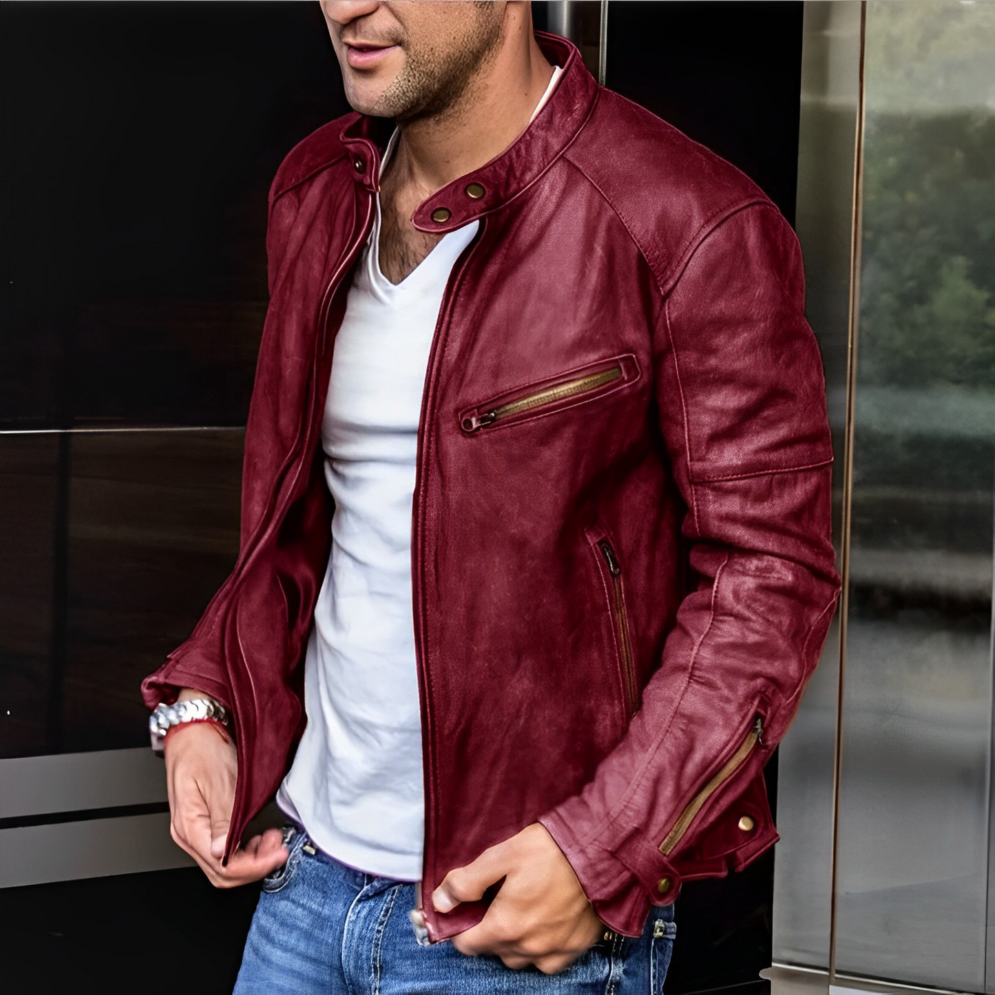 Etienner - Four Seasons Leather Jacket