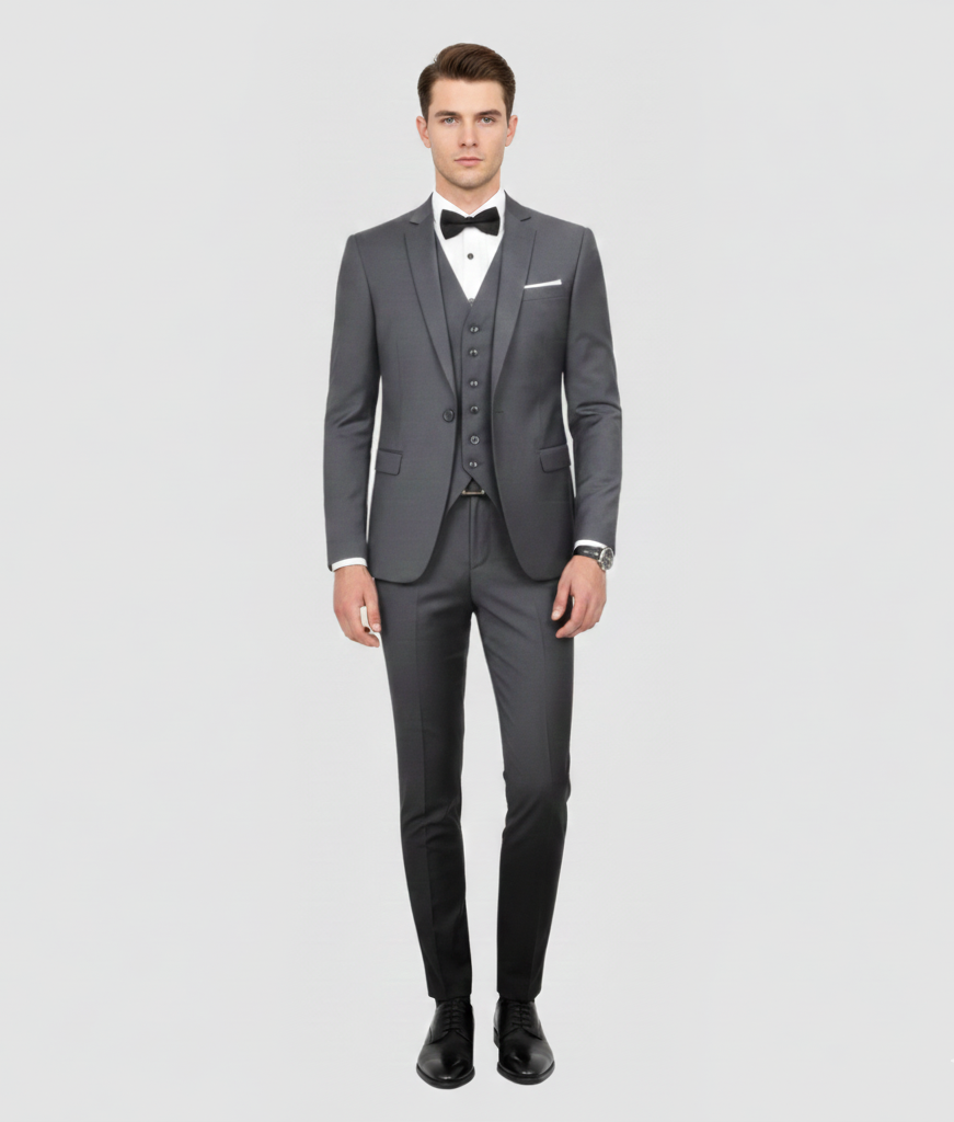 Eleganter Slim Fit Herrenanzug