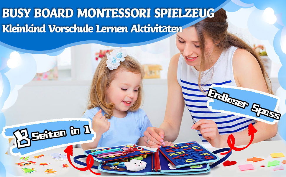 Tableau d'impression Montessori/Livre Silence 8 pages - Dinosaures