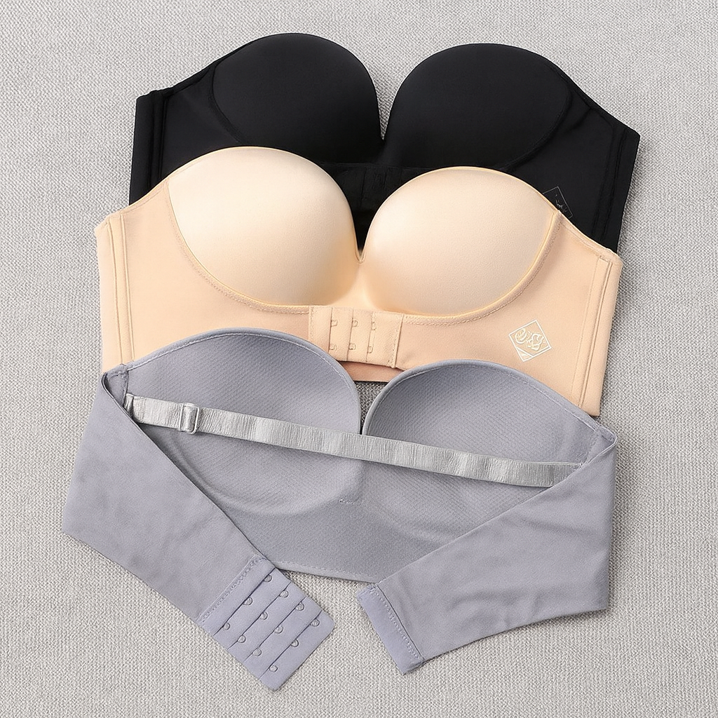 Strapless comfort bra