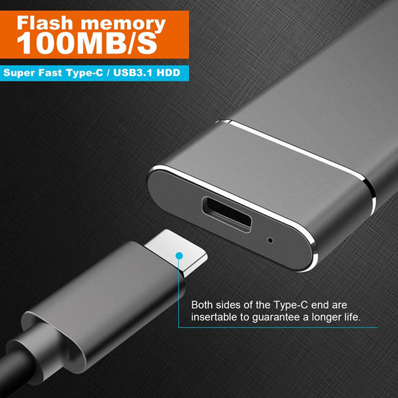 VoltDrive | Disque SSD externe portable ultra-rapide – stockage de données rapide