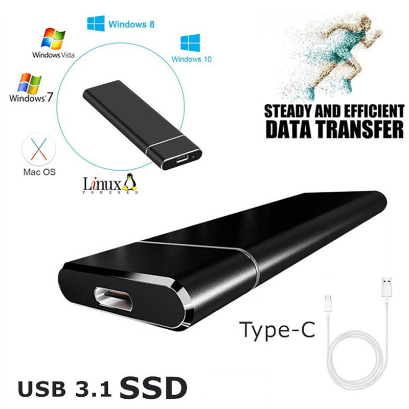 VoltDrive | Disque SSD externe portable ultra-rapide – stockage de données rapide