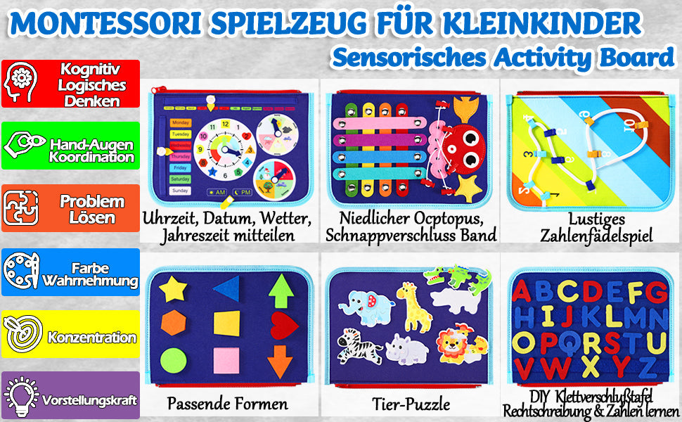 Tableau d'impression Montessori/Livre Silence 8 pages - Dinosaures