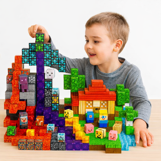 Magnetic Building Blocks Toy Set