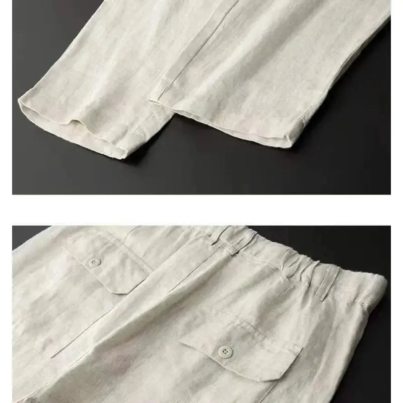 Traje de lino | Tela de lino lujosa para hombres