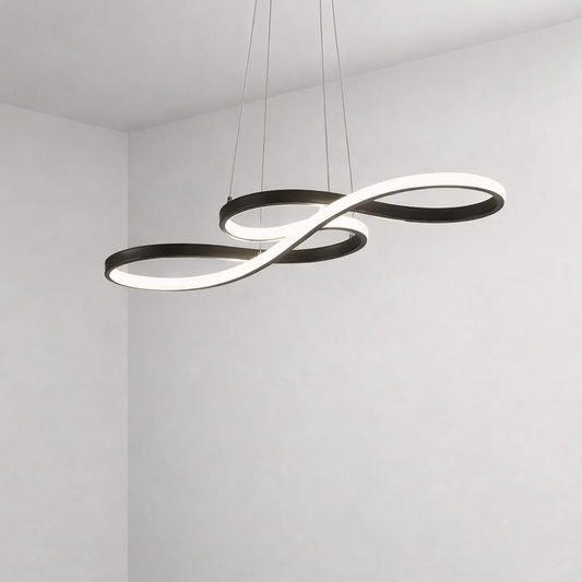 Modern LED ceiling lights black
