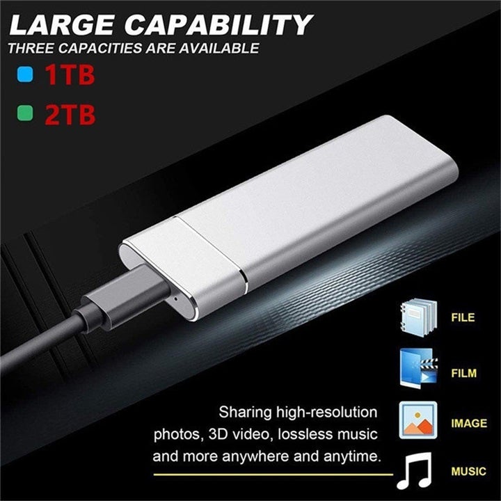 VoltDrive | Disque SSD externe portable ultra-rapide – stockage de données rapide