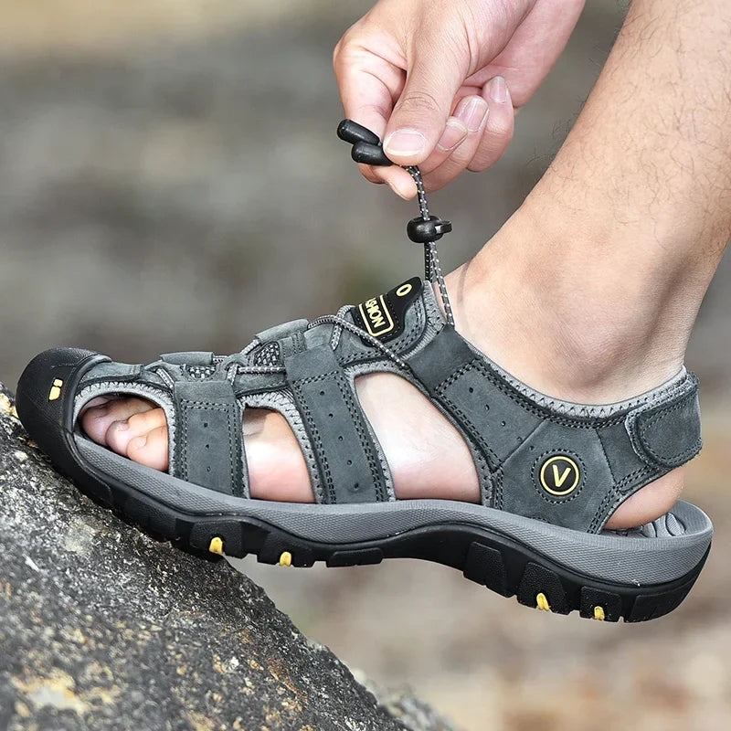 Sandalias de senderismo para hombre | Sandalias de senderismo y outdoor para hombre | Suela cómoda