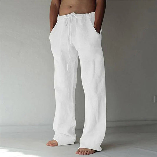 Arthur - Baggy Linen Pants for Men